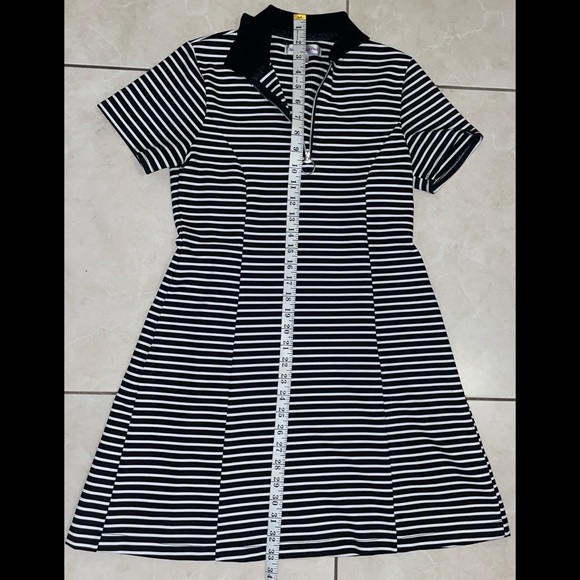 Striped Collared Dress - Picture 4 of 13
